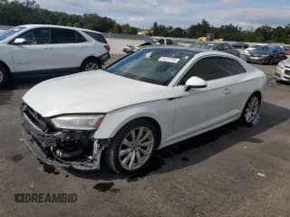 ✅ 2018 Audi A5 Premium Plus • VIN: WAUPNAF51JA031016 • Lot: 91073765. Listed on Copart with 78,488 mi. Free auction sales archive from the USA and detailed vehicle history report at DreamBid. Image 1.
