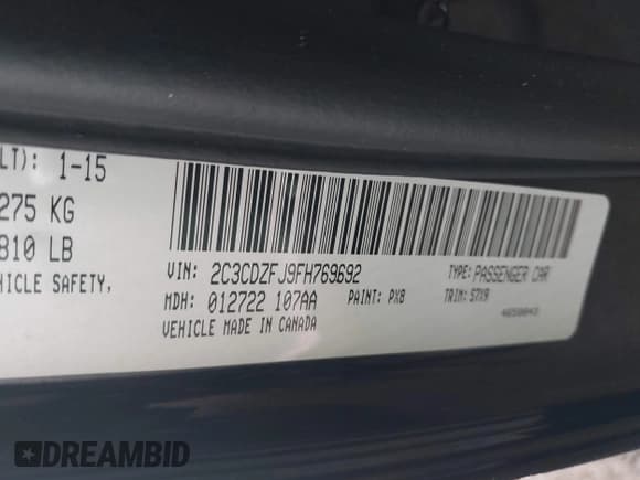 ✅ 2015 Dodge Challenger R/T Scat Pack • VIN: 2C3CDZFJ9FH769692 • Lot: 43193775. Wystawiony na IAAI z przebiegiem 113 934 mil. Bezpłatny archiwum sprzedaży aukcyjnych z USA i szczegółowy raport historii pojazdu na DreamBid. Zdjęcie 9.