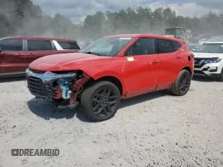 ✅ 2021 Chevrolet Blazer LT • VIN: 3GNKBCRS4MS583896 • Лот: 68912255. Опубликован ранее на Copart с пробегом 99 562 миль. Бесплатный доступ к архиву аукционных продаж из США и подробный отчёт об истории автомобиля на DreamBid. Изображение 1.
