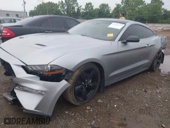 ✅ 2023 Ford Mustang EcoBoost • VIN: 1FA6P8TH9P5105743 • Лот: 42525135. Опубликован ранее на IAAI с пробегом 31 116 миль. Бесплатный доступ к архиву аукционных продаж из США и подробный отчёт об истории автомобиля на DreamBid. Изображение 2.