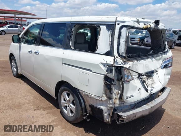 ✅ 2012 Nissan Quest SV • VIN: JN8AE2KP0C9051448 • Lot: 42386128. Listed on IAAI with 156,004 mi. Free auction sales archive from the USA and detailed vehicle history report at DreamBid. Image 3.