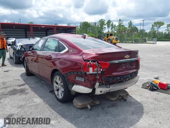 ✅ 2017 Chevrolet Impala LT • VIN: 2G1105S34H9108639 • Lot: 43096848. Listed on IAAI with 106,766 mi. Free auction sales archive from the USA and detailed vehicle history report at DreamBid. Image 20.