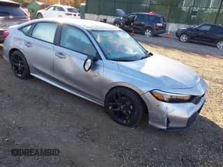 ✅ 2026 Honda Civic Sport • VIN: 2HGFE2F59TH503747 • Lot: 43524097. Wystawiony na IAAI z przebiegiem 198 mil. Bezpłatny archiwum sprzedaży aukcyjnych z USA i szczegółowy raport historii pojazdu na DreamBid. Zdjęcie 1.