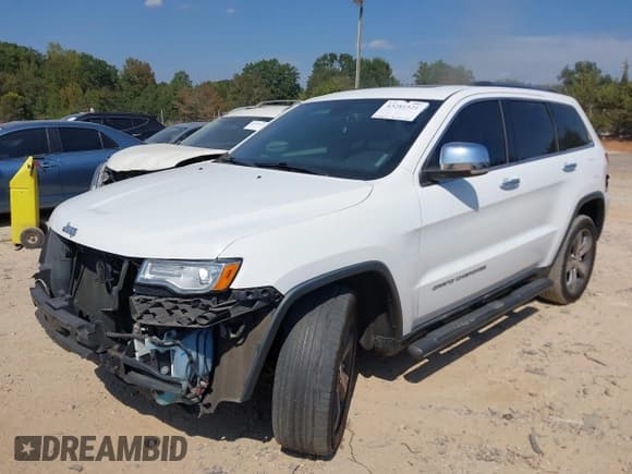✅ 2015 Jeep Grand Cherokee Limited • VIN: 1C4RJFBG8FC627568 • Lot: 43281521. Listed on IAAI with 177,613 mi. Free auction sales archive from the USA and detailed vehicle history report at DreamBid. Image 2.
