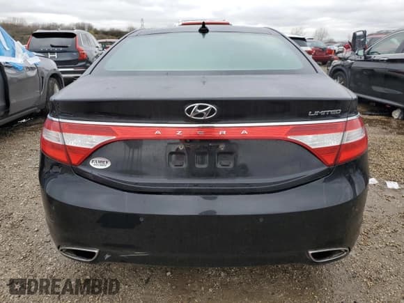 ✅ 2014 Hyundai Azera Limited • VIN: KMHFH4JG4EA346507 • Lot: 82012574. Listed on Copart with 74,208 mi. Free auction sales archive from the USA and detailed vehicle history report at DreamBid. Image 6.