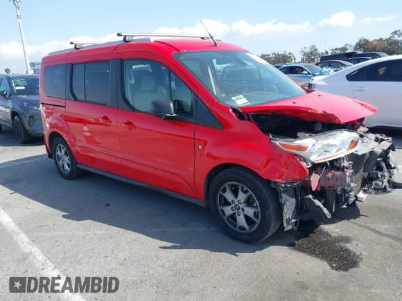 ✅ 2018 Ford Transit Connect XLT • VIN: NM0GE9F77J1372422 • Lot: 41879457. Listed on IAAI with 97,398 mi. Free auction sales archive from the USA and detailed vehicle history report at DreamBid. Image 1.