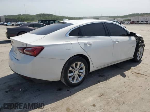 2019 Chevrolet Malibu LT with VIN 1G1ZD5ST8KF104874, listed as a Copart auction lot 57255305 with 128,331 mi miles and Salvage title. Bid and sale history available at DreamBid. Image 3.