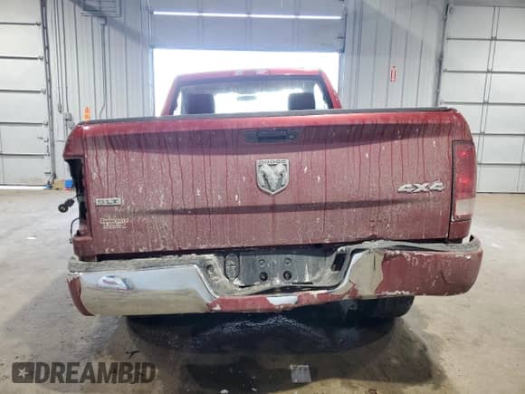 2009 Dodge 1500 SLT with VIN 1D3HV16T89J519629, listed as a Copart auction lot 42861555 with 139,172 mi miles and Salvage title. Bid and sale history available at DreamBid. Image 6.