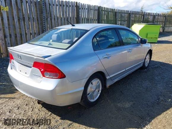 ✅ 2007 Honda Civic • VIN: JHMFA36287S008961 • Lot: 43585478. Listed on IAAI with 236,782 mi. Free auction sales archive from the USA and detailed vehicle history report at DreamBid. Image 4.