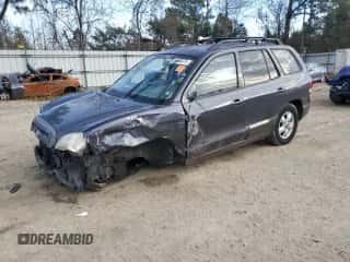 2005 Hyundai Santa Fe GLS z VIN KM8SC13E35U984186, wystawiony jako Copart lot #86666474 z przebiegiem 166 965 mil mil oraz Szkoda całkowita • Salvage title. Historia ofert i sprzedaży dostępna na DreamBid. Obrazek 1.