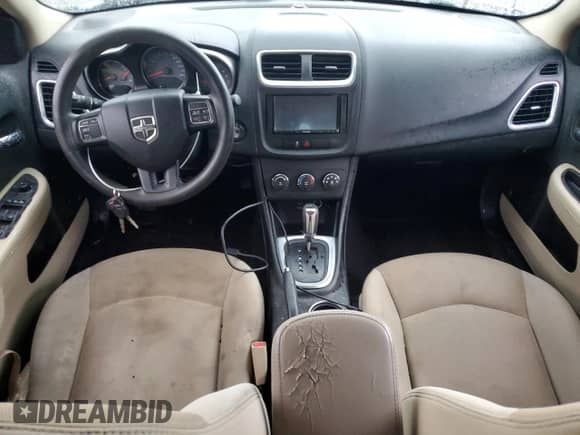 2014 Dodge Avenger SE с VIN 1C3CDZAG5EN165347, выставлен на аукционе Copart как лот 74216674 с пробегом Не указан миль и Списание • Salvage title. История ставок и продаж доступна на DreamBid. Изображение 8.