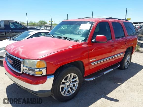 ✅ 2001 GMC Yukon SLT • VIN: 1GKEK13TX1J189736 • Lot: 42409308. Wystawiony na IAAI z przebiegiem 234 259 mil. Bezpłatny archiwum sprzedaży aukcyjnych z USA i szczegółowy raport historii pojazdu na DreamBid. Zdjęcie 2.