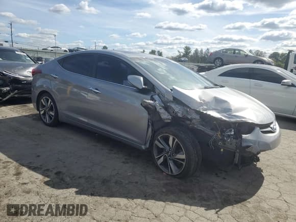 ✅ 2014 Hyundai Elantra SE • VIN: KMHDH4AE8EU136478 • Lot: 85131785. Listed on Copart with 84,219 mi. Free auction sales archive from the USA and detailed vehicle history report at DreamBid. Image 4.