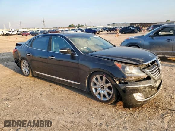 ✅ 2012 Hyundai Equus Ultimate • VIN: KMHGH4JH1CU045332 • Lot: 71122015. Listed on Copart with Not provided. Free auction sales archive from the USA and detailed vehicle history report at DreamBid. Image 4.