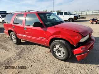 2002 Chevrolet Blazer LS z VIN 1GNDT13W02K118403, wystawiony jako Copart lot #81953685 z przebiegiem 107 474 mil mil oraz Nie do naprawy • Non repairable. Historia ofert i sprzedaży dostępna na DreamBid. Obrazek 4.