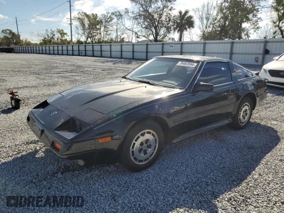 ✅ 1986 Nissan 300ZX • VIN: JN1HZ14S2GX157169 • Lot: 79462694. Listed on Copart with 150,078 mi. Free auction sales archive from the USA and detailed vehicle history report at DreamBid. Image 1.