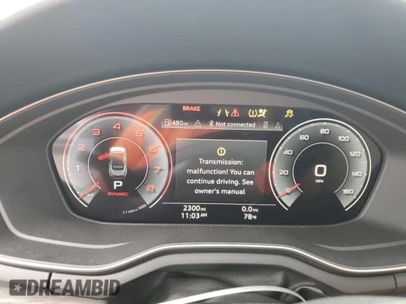 ✅ 2024 Audi A5 Cabriolet S line Prestige • VIN: WAU5AGF5XRN001460 • Lot: 74915654. Wystawiony na Copart z przebiegiem 2 300 mil. Bezpłatny archiwum sprzedaży aukcyjnych z USA i szczegółowy raport historii pojazdu na DreamBid. Zdjęcie 9.