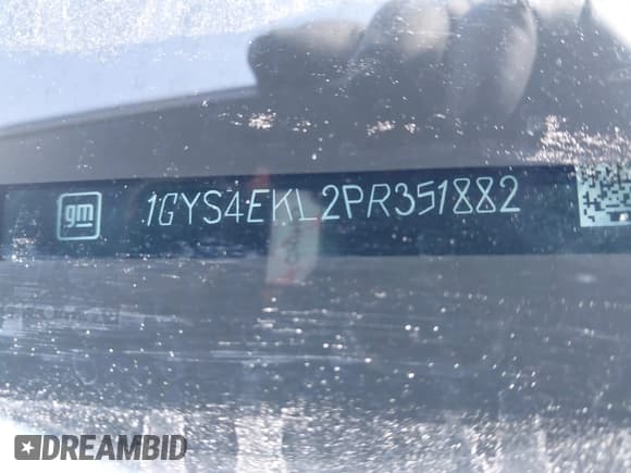 ✅ 2023 Cadillac Escalade 4WD Sport • VIN: 1GYS4EKL2PR351882 • Лот: 41555895. Опубликован ранее на IAAI с пробегом 58 703 миль. Бесплатный доступ к архиву аукционных продаж из США и подробный отчёт об истории автомобиля на DreamBid. Изображение 9.