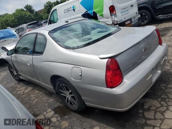 ✅ 2007 Chevrolet Monte Carlo LS • VIN: 2G1WJ15K979321728 • Lot: 62490045. Listed on Copart with 146,454 mi. Free auction sales archive from the USA and detailed vehicle history report at DreamBid. Image 2.