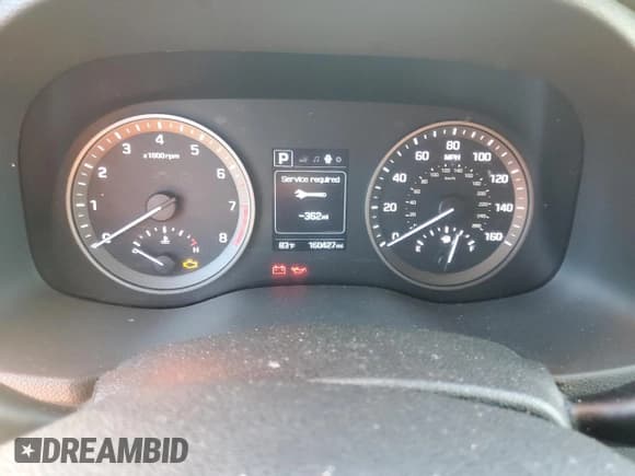 ✅ 2017 Hyundai Tucson SE • VIN: KM8J23A43HU262807 • Lot: 82680055. Wystawiony na Copart z przebiegiem 160 427 mil. Bezpłatny archiwum sprzedaży aukcyjnych z USA i szczegółowy raport historii pojazdu na DreamBid. Zdjęcie 9.