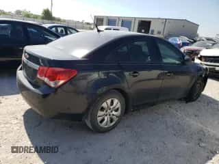 2014 Chevrolet Cruze LS with VIN 1G1PA5SH9E7448370, listed as a Copart auction lot 66185853 with 115,144 mi miles and Salvage title. Bid and sale history available at DreamBid. Image 3.