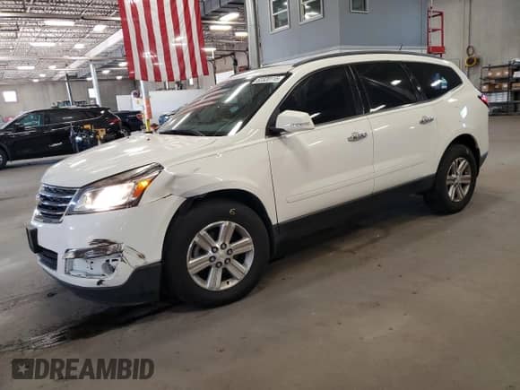 2014 Chevrolet Traverse LT с VIN 1GNKRHKD6EJ191154, выставлен на аукционе Copart как лот 82320115 с пробегом 125 909 миль миль и Списание • Salvage title. История ставок и продаж доступна на DreamBid. Изображение 1.