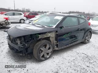 ✅ 2014 Hyundai Veloster Turbo • VIN: KMHTC6AE7EU207871 • Lot: 41174004. Wystawiony na IAAI z przebiegiem 130 347 mil. Bezpłatny archiwum sprzedaży aukcyjnych z USA i szczegółowy raport historii pojazdu na DreamBid. Zdjęcie 2.