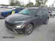 2023 Hyundai Kona SEL with VIN KM8K6CAB3PU986633, listed as a IAAI auction lot 43282477 with 44,143 mi miles and . Bid and sale history available at DreamBid. Image 2.