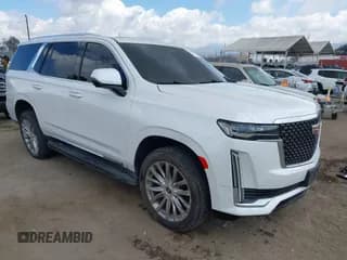 ✅ 2022 Cadillac Escalade Premium Luxury • VIN: 1GYS4BKL3NR157339 • Lot: 43375468. Wystawiony na IAAI z przebiegiem 39 073 mil. Bezpłatny archiwum sprzedaży aukcyjnych z USA i szczegółowy raport historii pojazdu na DreamBid. Zdjęcie 1.