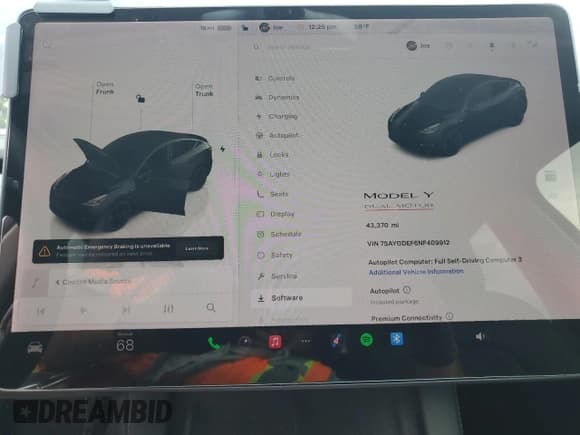 ✅ 2022 Tesla Model Y Performance • VIN: 7SAYGDEF6NF409912 • Lot: 81064495. Listed on Copart with 43,370 mi. Free auction sales archive from the USA and detailed vehicle history report at DreamBid. Image 9.