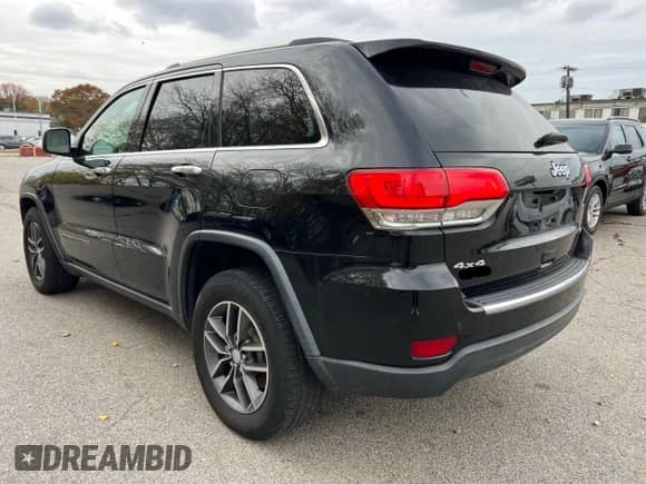 2017 Jeep Grand Cherokee Limited with VIN 1C4RJFBG2HC900913, listed as a Copart auction lot 91417295 with 151,857 mi miles and Clean title. Bid and sale history available at DreamBid. Image 3.