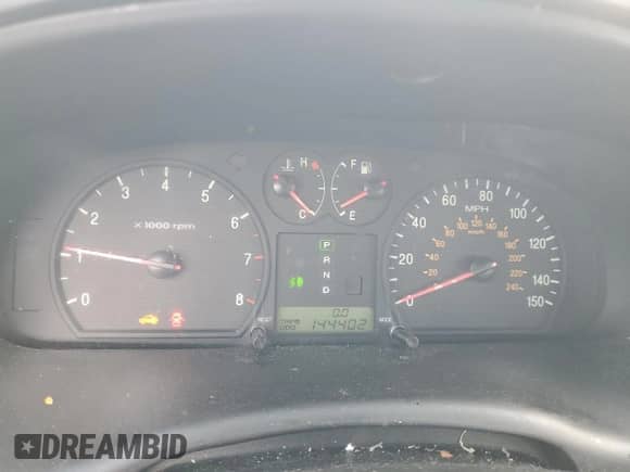 2002 Hyundai Sonata with VIN KMHWF25H62A662564, listed as a Copart auction lot 47608485 with 144,402 mi miles and Clean title. Bid and sale history available at DreamBid. Image 9.