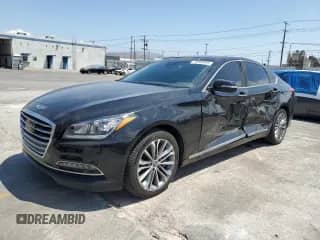 2016 Hyundai Genesis 3.8L with VIN KMHGN4JE7GU138490, listed as a Copart auction lot 70388925 with 102,903 mi miles and Salvage title. Bid and sale history available at DreamBid. Image 1.