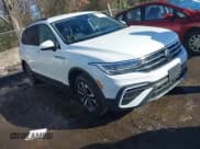 ✅ 2022 Volkswagen Tiguan S • VIN: 3VV0B7AX1NM035831 • Lot: 41130297. Listed on IAAI with 64,298 mi. Free auction sales archive from the USA and detailed vehicle history report at DreamBid. Image 1.