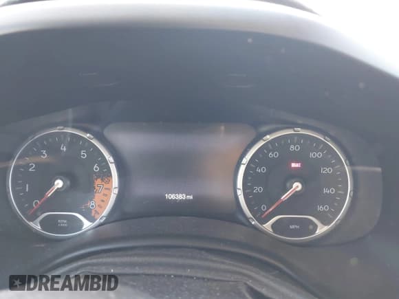 ✅ 2018 Jeep Renegade Trailhawk • VIN: ZACCJBCB7JPH63647 • Lot: 42103197. Listed on IAAI with 106,383 mi. Free auction sales archive from the USA and detailed vehicle history report at DreamBid. Image 7.