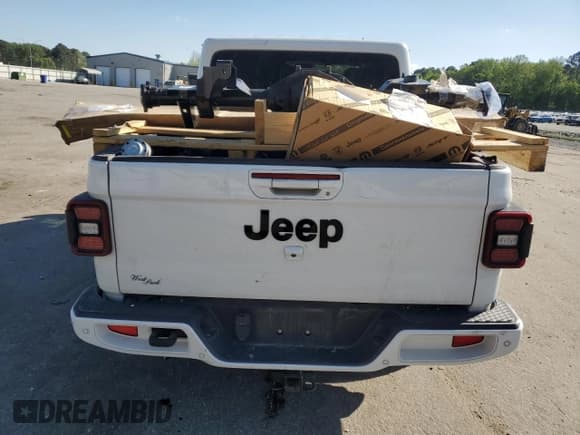 ✅ 2021 Jeep Gladiator Overland • VIN: 1C6HJTFG2ML557221 • Лот: 52453215. Опубликован ранее на Copart с пробегом 70 189 миль. Бесплатный доступ к архиву аукционных продаж из США и подробный отчёт об истории автомобиля на DreamBid. Изображение 6.