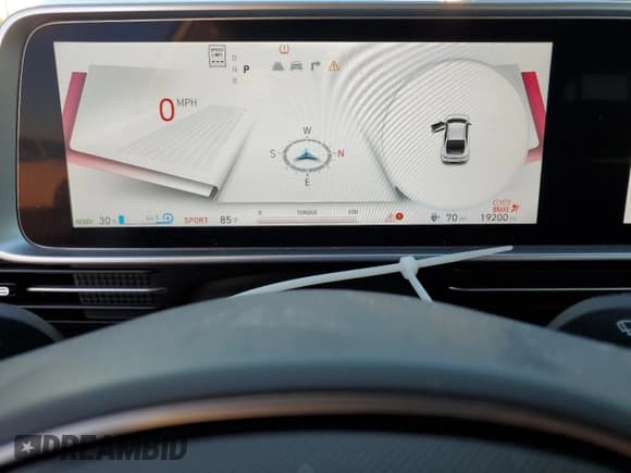 ✅ 2023 Hyundai Ioniq 6 Limited • VIN: KMHM54AC7PA019597 • Лот: 90540745. Опубликован ранее на Copart с пробегом 19 200 миль. Бесплатный доступ к архиву аукционных продаж из США и подробный отчёт об истории автомобиля на DreamBid. Изображение 9.