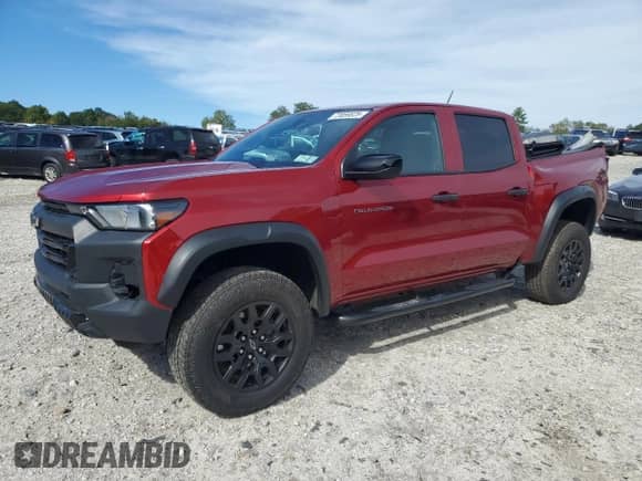 2024 Chevrolet Colorado 4WD Trail Boss с VIN 1GCPTEEK4R1209830, выставлен на аукционе Copart как лот 72059525 с пробегом 8 476 миль миль и Списание • Salvage title. История ставок и продаж доступна на DreamBid. Изображение 1.