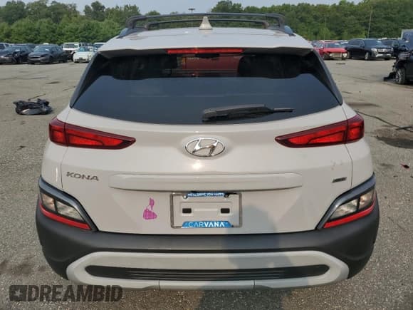 ✅ 2022 Hyundai Kona SEL • VIN: KM8K3CAB3NU916152 • Lot: 67687415. Listed on Copart with 31,823 mi. Free auction sales archive from the USA and detailed vehicle history report at DreamBid. Image 6.