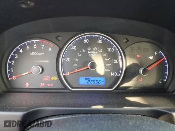 2010 Hyundai Elantra GLS z VIN KMHDU4AD1AU013442, wystawiony jako Copart lot #65640794 z przebiegiem 22 056 mil mil oraz Szkoda całkowita • Salvage title. Historia ofert i sprzedaży dostępna na DreamBid. Obrazek 9.