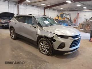 ✅ 2019 Chevrolet Blazer • VIN: 3GNKBHRS0KS667854 • Lot: 41964444. Listed on IAAI with 55,041 mi. Free auction sales archive from the USA and detailed vehicle history report at DreamBid. Image 1.