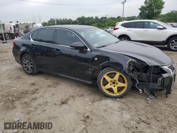 ✅ 2013 Lexus GS 350 • VIN: JTHBE1BL8D5020009 • Lot: 57856805. Listed on Copart with 101,356 mi. Free auction sales archive from the USA and detailed vehicle history report at DreamBid. Image 4.