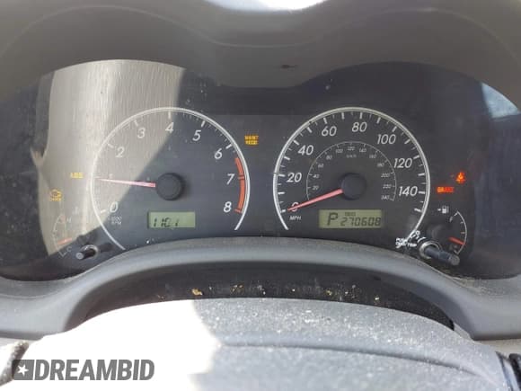 ✅ 2009 Toyota Corolla • VIN: 2T1BU40E49C019850 • Lot: 43529661. Wystawiony na IAAI z przebiegiem 270 608 mil. Bezpłatny archiwum sprzedaży aukcyjnych z USA i szczegółowy raport historii pojazdu na DreamBid. Zdjęcie 7.