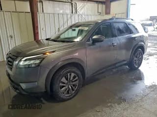✅ 2023 Nissan Pathfinder SV • VIN: 5N1DR3BC8PC241437 • Lot: 93773795. Listed on Copart with 75,429 mi. Free auction sales archive from the USA and detailed vehicle history report at DreamBid. Image 1.