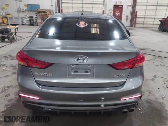 ✅ 2017 Hyundai Elantra Sport • VIN: KMHD04LB0HU332980 • Lot: 43553215. Listed on IAAI with 121,370 mi. Free auction sales archive from the USA and detailed vehicle history report at DreamBid. Image 16.