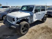 ✅ 2022 Jeep Wrangler Unlimited High Tide • VIN: 1C4HJXDG6NW167239 • Lot: 81921624. Listed on Copart with 37,047 mi. Free auction sales archive from the USA and detailed vehicle history report at DreamBid. Image 1.