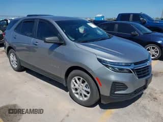 2023 Chevrolet Equinox LS z VIN 3GNAXHEG2PL242538, wystawiony jako IAAI lot #43098682 z przebiegiem 22 600 mil mil oraz . Historia ofert i sprzedaży dostępna na DreamBid. Obrazek 1.