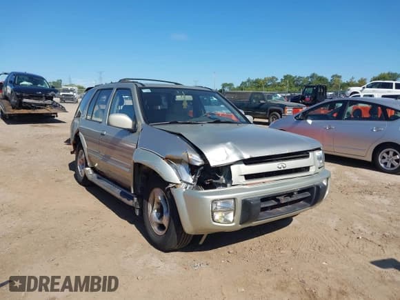 ✅ 1998 Infiniti QX4 • VIN: JNRAR05Y7WW023547 • Lot: 43087768. Wystawiony na IAAI z przebiegiem 210 621 mil. Bezpłatny archiwum sprzedaży aukcyjnych z USA i szczegółowy raport historii pojazdu na DreamBid. Zdjęcie 1.