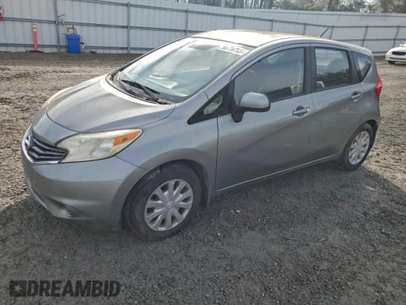 ✅ 2014 Nissan Note SV • VIN: 3N1CE2CP2EL379762 • Lot: 95779205. Listed on Copart with 140,416 mi. Free auction sales archive from the USA and detailed vehicle history report at DreamBid. Image 1.