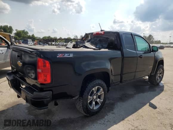 2018 Chevrolet Colorado 4WD Z71 with VIN 1GCHTDENXJ1139344, listed as a Copart auction lot 63610974 with Not provided miles and Non repairable. Bid and sale history available at DreamBid. Image 3.